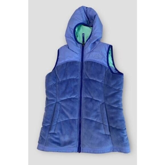 The North Face Purple Reversible Vest Girls Sz. L (12/14) - Picture 1 of 8